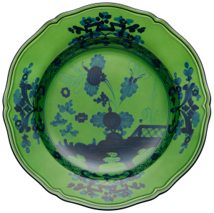 Ginori Oriente Italiano Malachite Round Buffet Platter